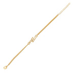 trueBrowns Best Bhai Gold Tone Bracelet Style Rakhi | Grocsy