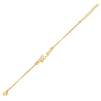 trueBrowns Gold Tone Best Bhabhi Bracelet Rakhi | Grocsy