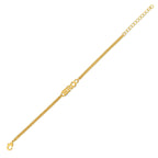 trueBrowns Gold Tone Fashionable BRO Rakhi | Grocsy