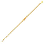trueBrowns Gold Tone Fashionable BRO Rakhi | Grocsy