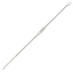 trueBrowns Silver Tone Fashionable BRO Bracelet Rakhi | Grocsy