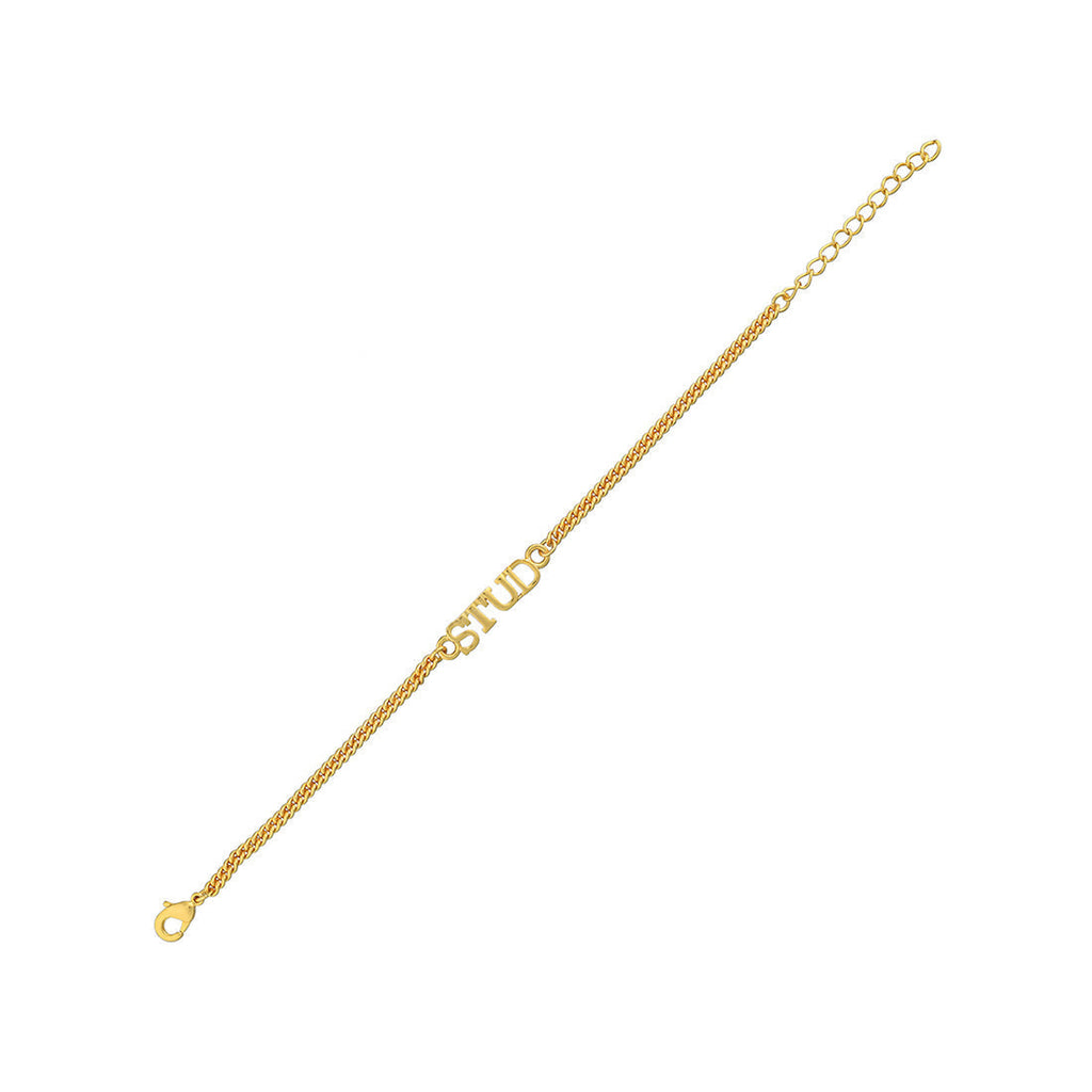 trueBrowns Stylish Gold Tone STUD Rakhi | Grocsy