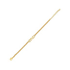 trueBrowns Stylish Gold Tone STUD Rakhi | Grocsy