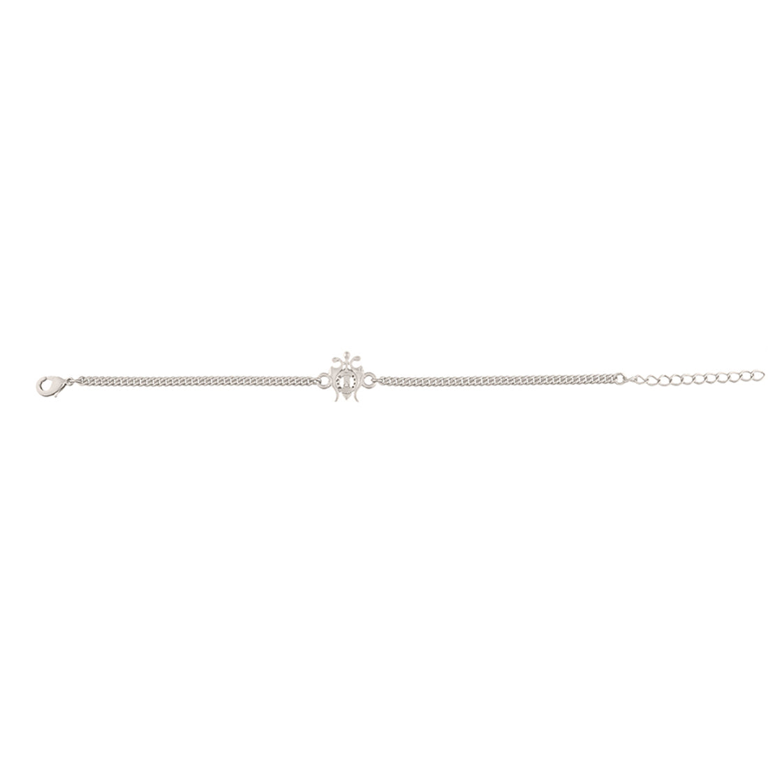 trueBrowns Trishul Silver Tone Bracelet Rakhi | Grocsy