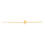 trueBrowns Gold Tone Ganesha Bracelet Style Rakhi | Grocsy