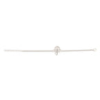 trueBrowns Silver Tone Ganesha Bracelet Rakhi | Grocsy