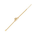trueBrowns Peacock Feather Motif Gold Tone Bhai Rakhi | Grocsy
