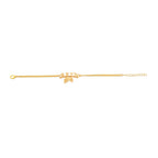 trueBrowns Peacock Feather Motif Gold Tone Bhai Rakhi | Grocsy