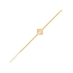 trueBrowns Gold Tone Auspicious OM Bracelet Rakhi | Grocsy