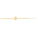 trueBrowns Gold Tone Auspicious OM Bracelet Rakhi | Grocsy