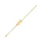 trueBrowns Special Bracelet Style Gold Tone Bhabhi Rakhi | Grocsy