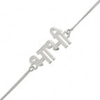 trueBrowns Special Silver Tone Bracelet Style Bhabhi Rakhi | Grocsy