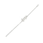 trueBrowns Special Silver Tone Bracelet Style Bhabhi Rakhi | Grocsy