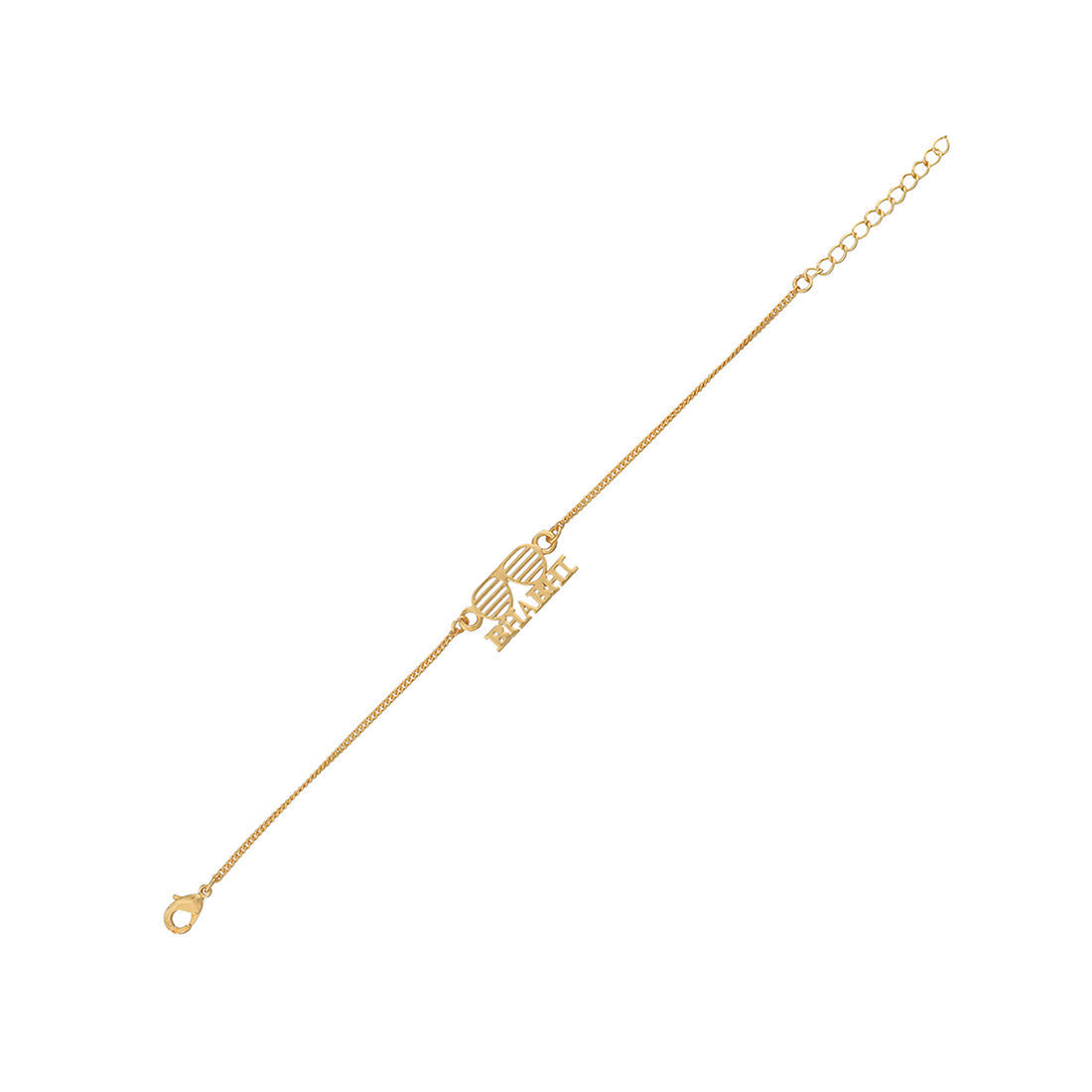 trueBrowns Gold Tone Bhabhi Bracelet Rakhi | Grocsy