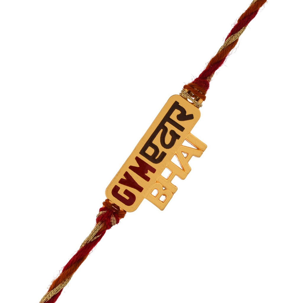 trueBrowns X Voylla Gymedar Bhai Rakhi For Brother | Grocsy