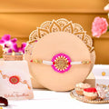 trueBrowns X Voylla Pearl And Gold Filigree Rakhi For Brother | Grocsy