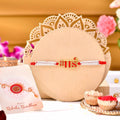 trueBrowns X Voylla Red Enamel Bhai Rakhi For Brother | Grocsy