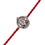 trueBrowns X Voylla Ram Lalla Silver Oxidised Rakhi For Brother | Grocsy