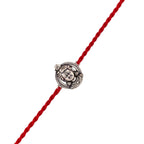 trueBrowns X Voylla Ram Lalla Silver Oxidised Rakhi For Brother | Grocsy