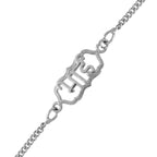 trueBrowns Sterling Silver Bhai Inscribed Rakhi | Grocsy