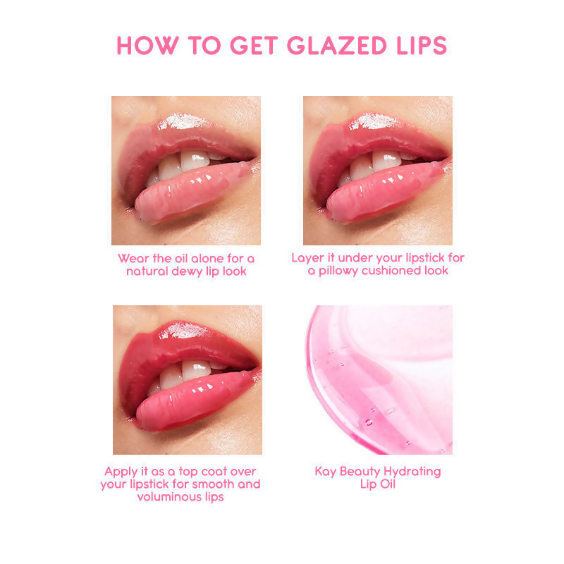 Kay Beauty Hydrating Lip Oil Gloss (Hydrate & Treat) | Grocsy