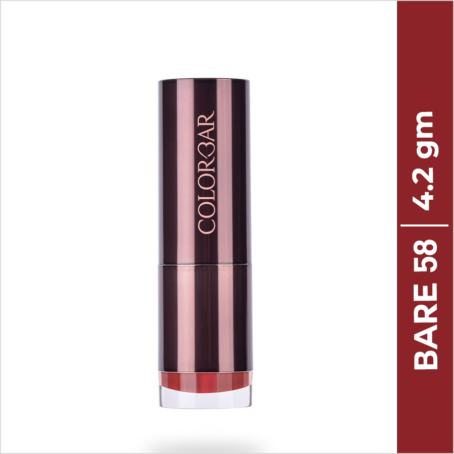 Colorbar Velvet Matte Lipstick Bare -58 | Grocsy
