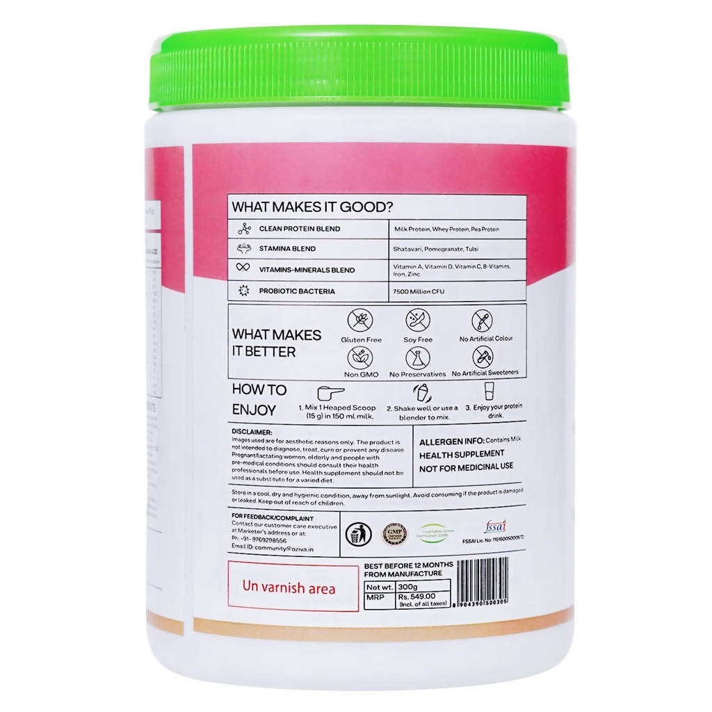 OZiva Daily Protein Activ For Women | Grocsy