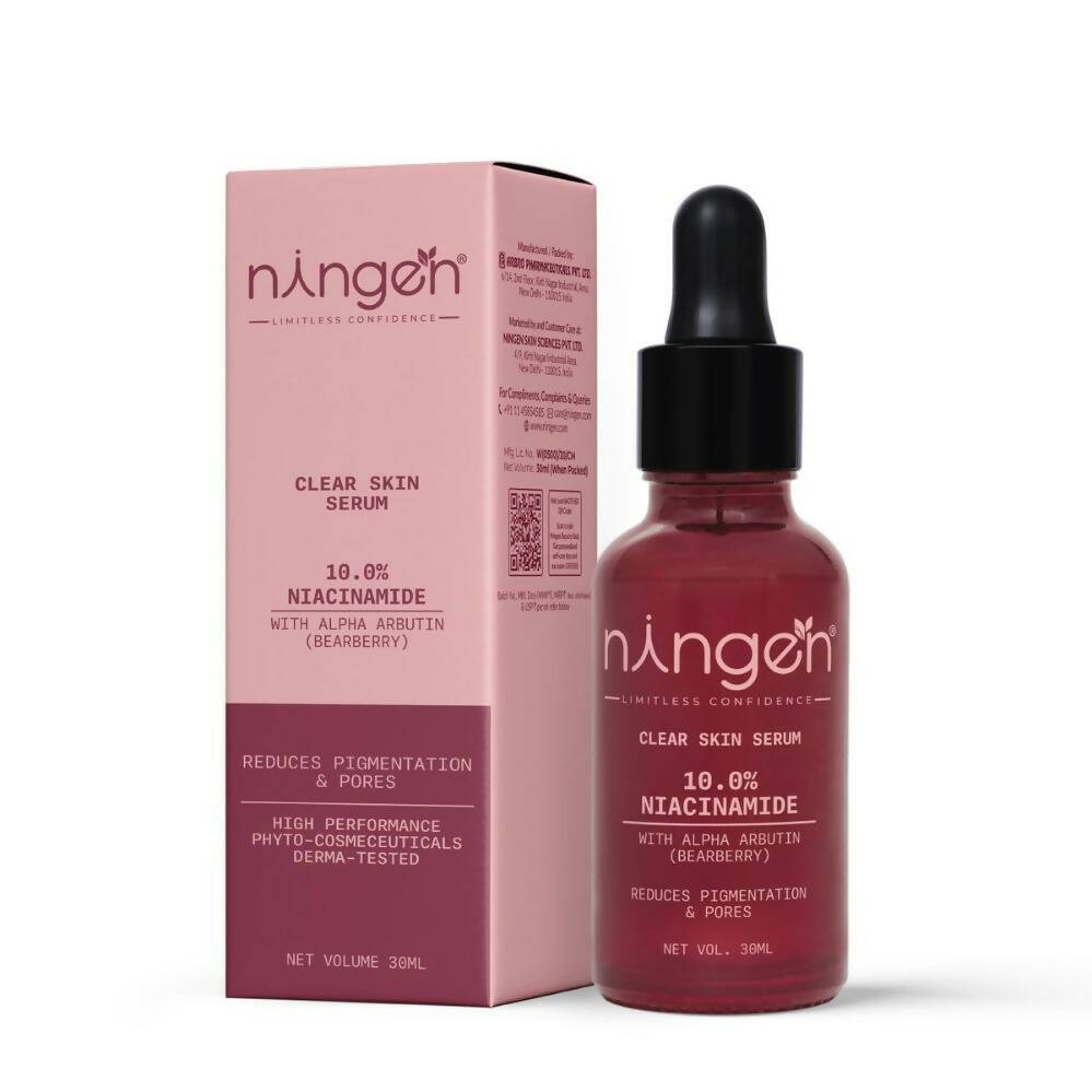 Ningen Clear Skin Serum - 10% Niacinamide with Arbutin | Grocsy