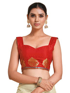 Mimosa Women's Beige Pure Crepe Saree | Grocsy