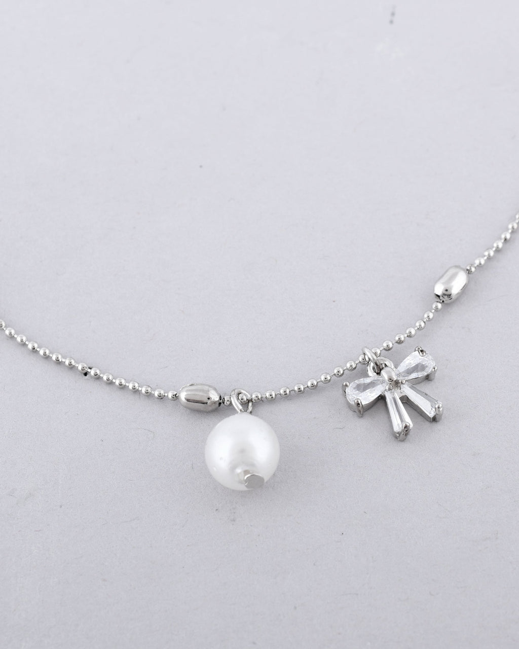 VOJ Women Dimond Silver Plated Anklets | Grocsy