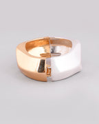 VOJ Women Stainless Steel Gold And Silver Plated Bracelet | Grocsy
