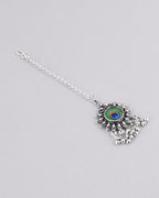 VOJ Women Silver Plated Maang Tikka | Grocsy