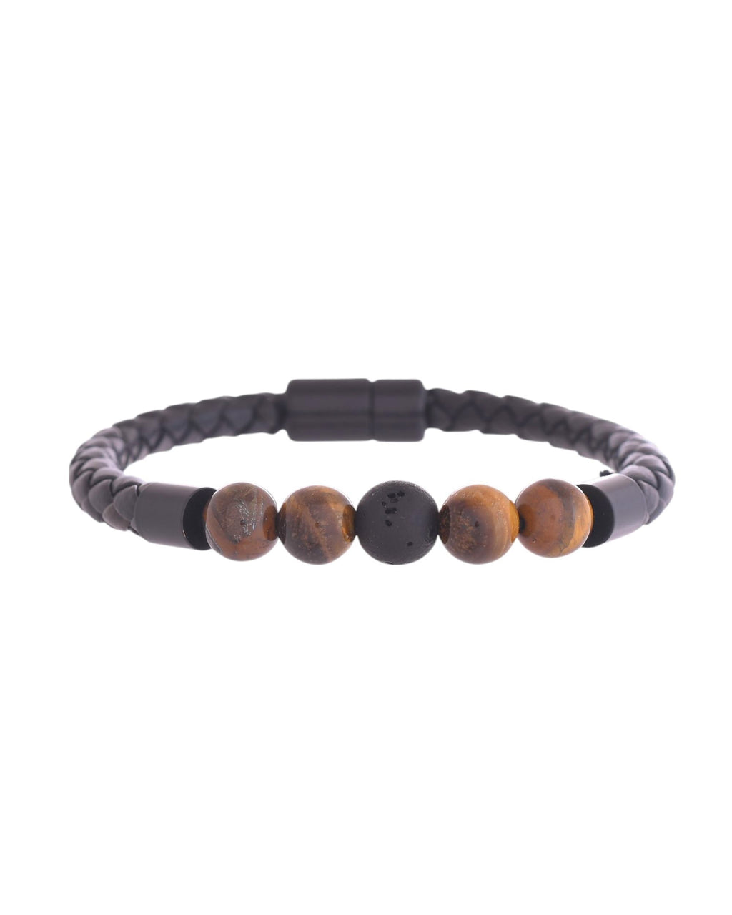 VOJ Men Leather Cuff Bracelet | Grocsy
