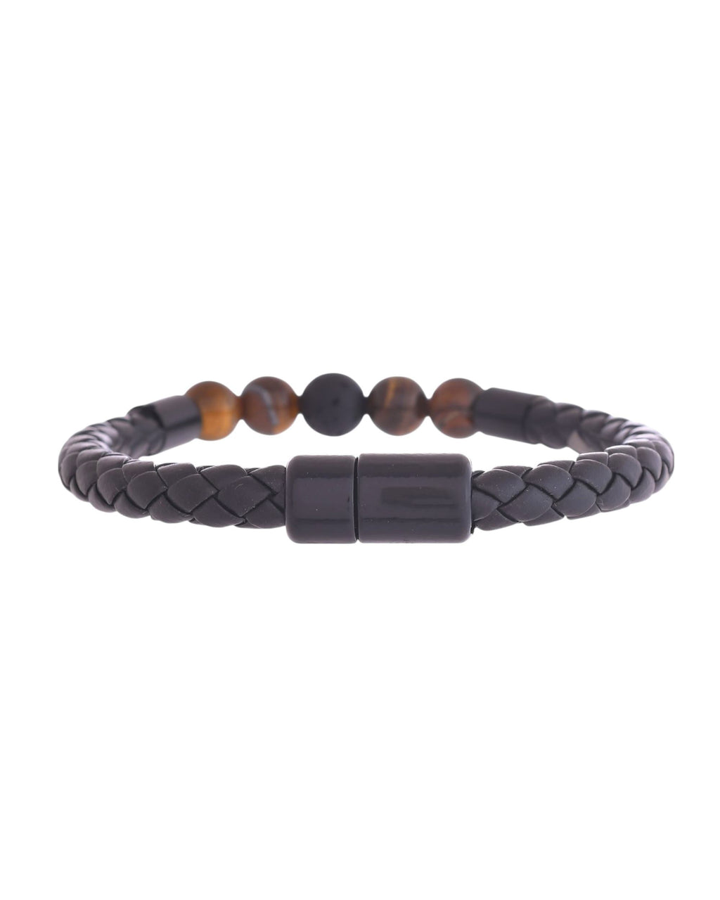 VOJ Men Leather Cuff Bracelet | Grocsy