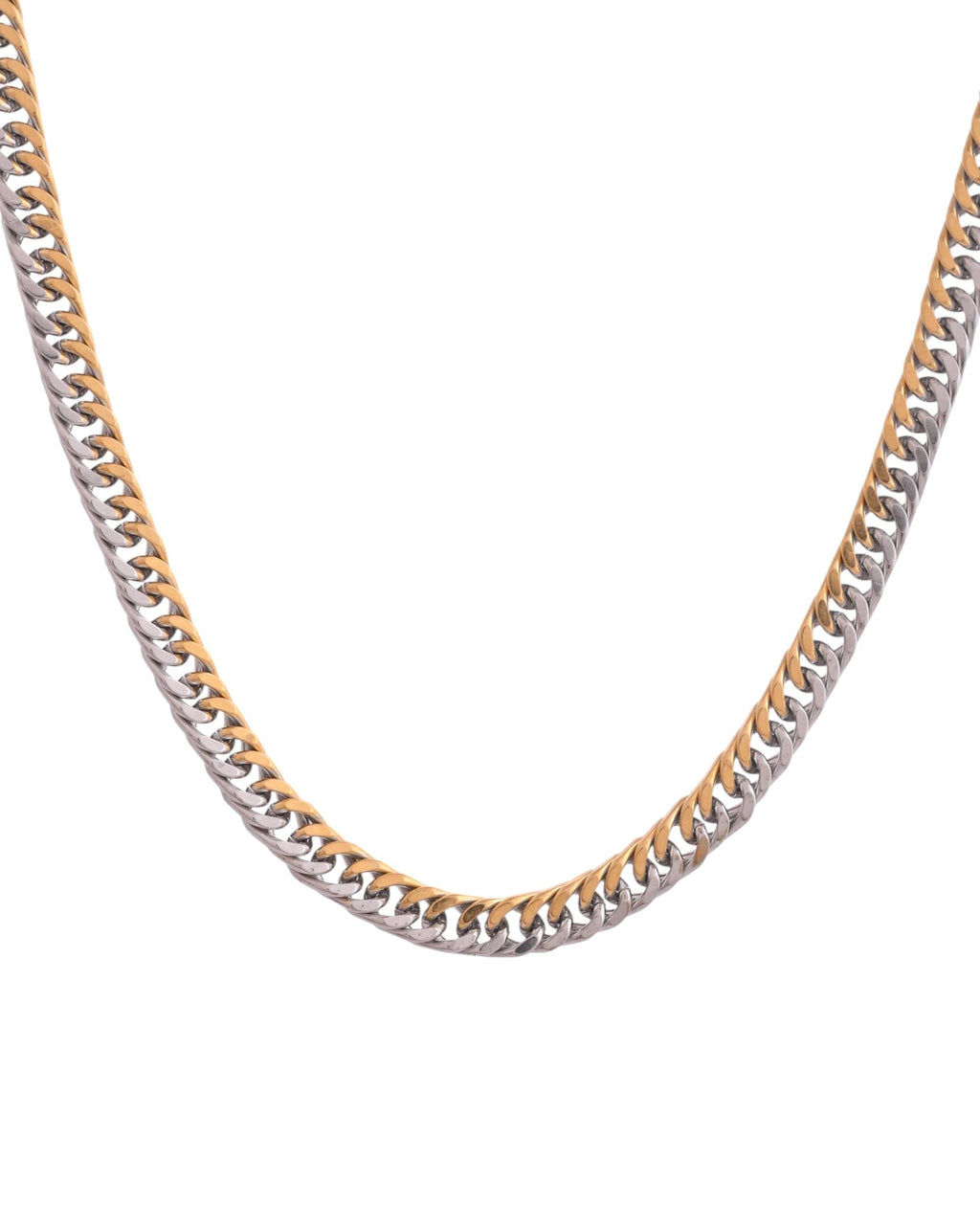 VOJ Men Dual-Plated Stainless Steel Fashionable Chain | Grocsy