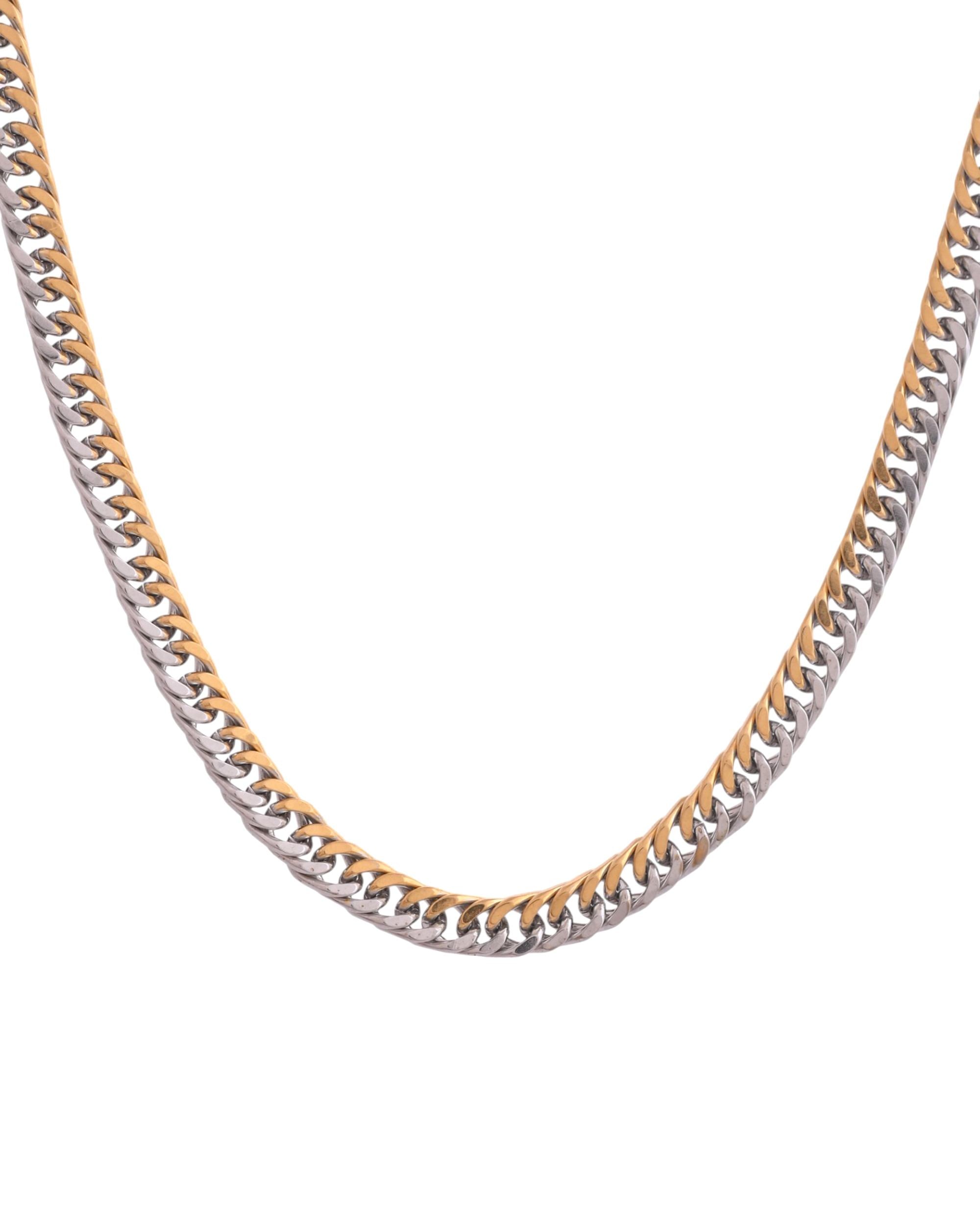 VOJ Men Dual-Plated Stainless Steel Fashionable Chain | Grocsy