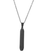 VOJ Men's Stainless Steel Chain With geometrical Shaped Pendant | Grocsy