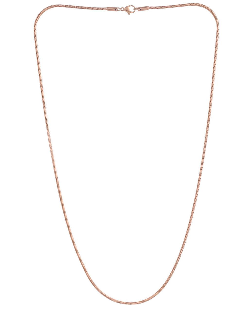 VOJ Copper Gold Polished Minimal Chain For Men | Grocsy