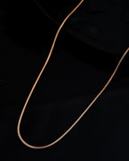 VOJ Copper Gold Polished Minimal Chain For Men | Grocsy