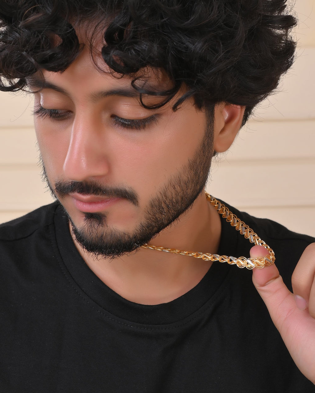 VOJ Men Dual-Plated Designer Chain | Grocsy