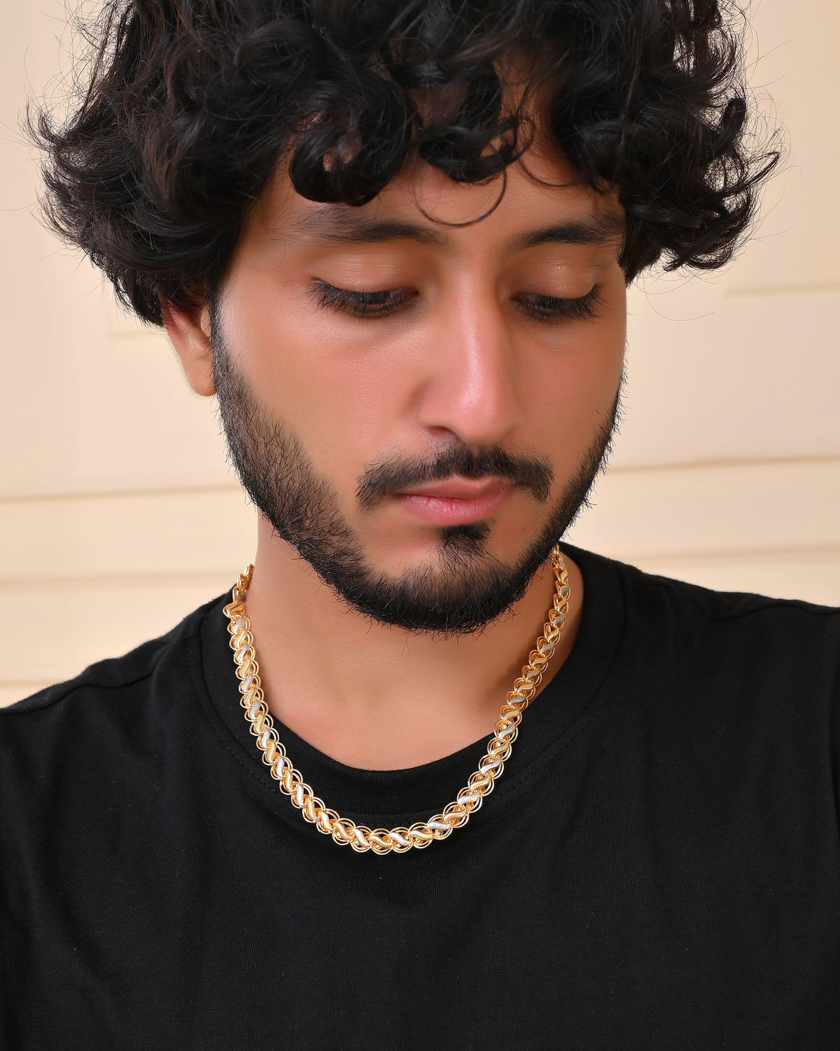 VOJ Men Dual-Plated Designer Chain | Grocsy