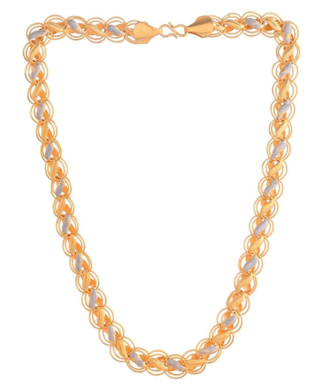VOJ Men Dual-Plated Designer Chain | Grocsy