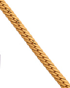 VOJ Gold Polished HandCrafted linked Bracelet | Grocsy