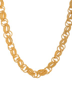 VOJ Gold Polished Stylish Stainless Steel Chain For Men | Grocsy