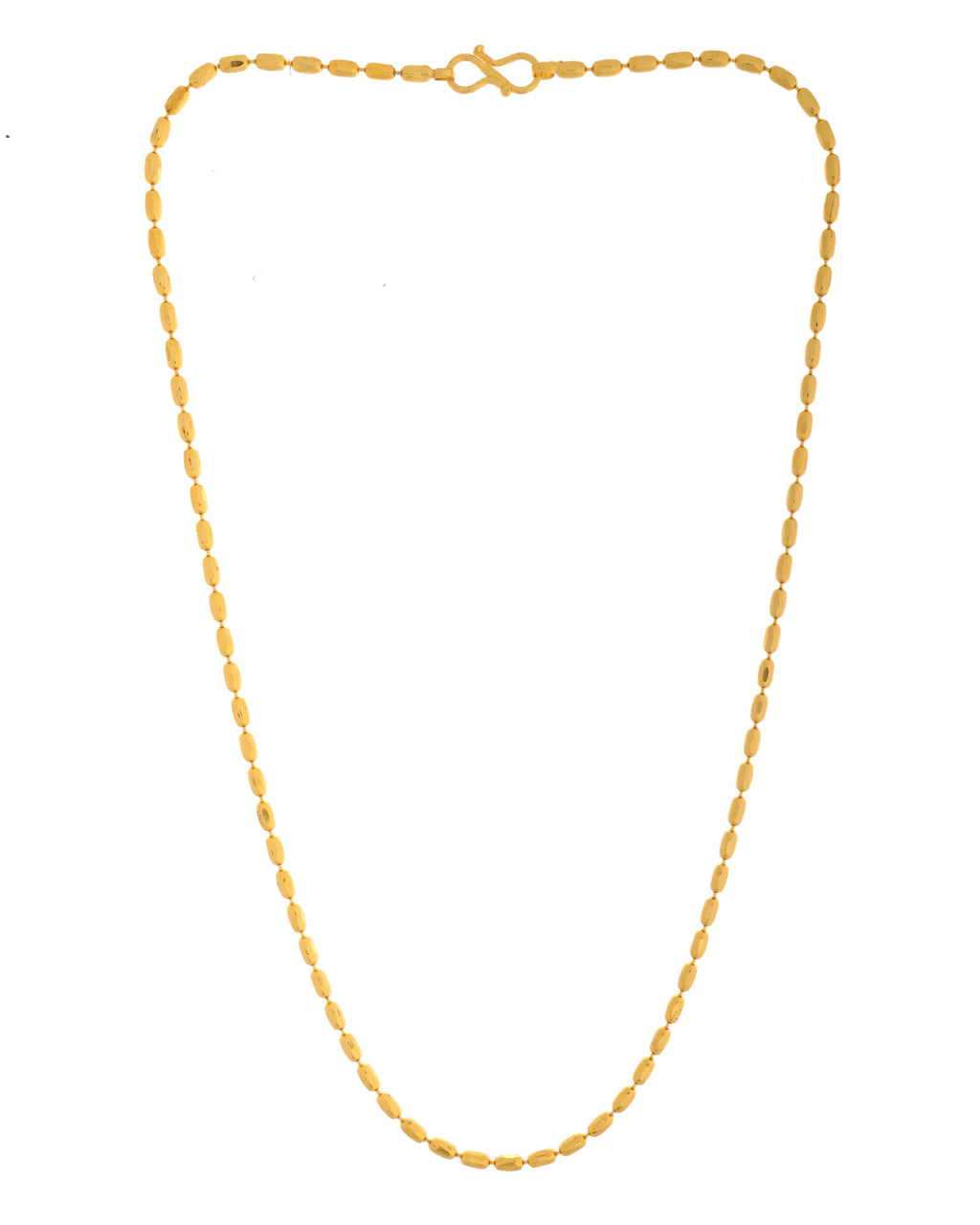 VOJ Gold Polished Designer Stainless Steel Chain For Men | Grocsy