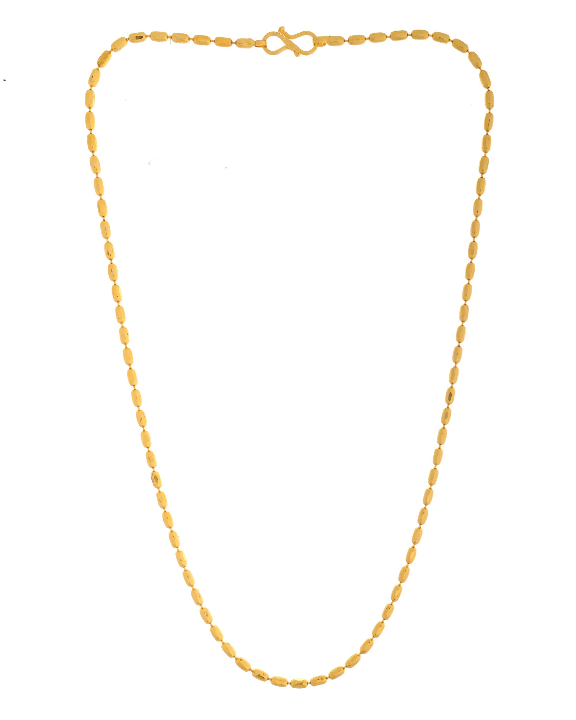 VOJ Gold Polished Designer Stainless Steel Chain For Men | Grocsy