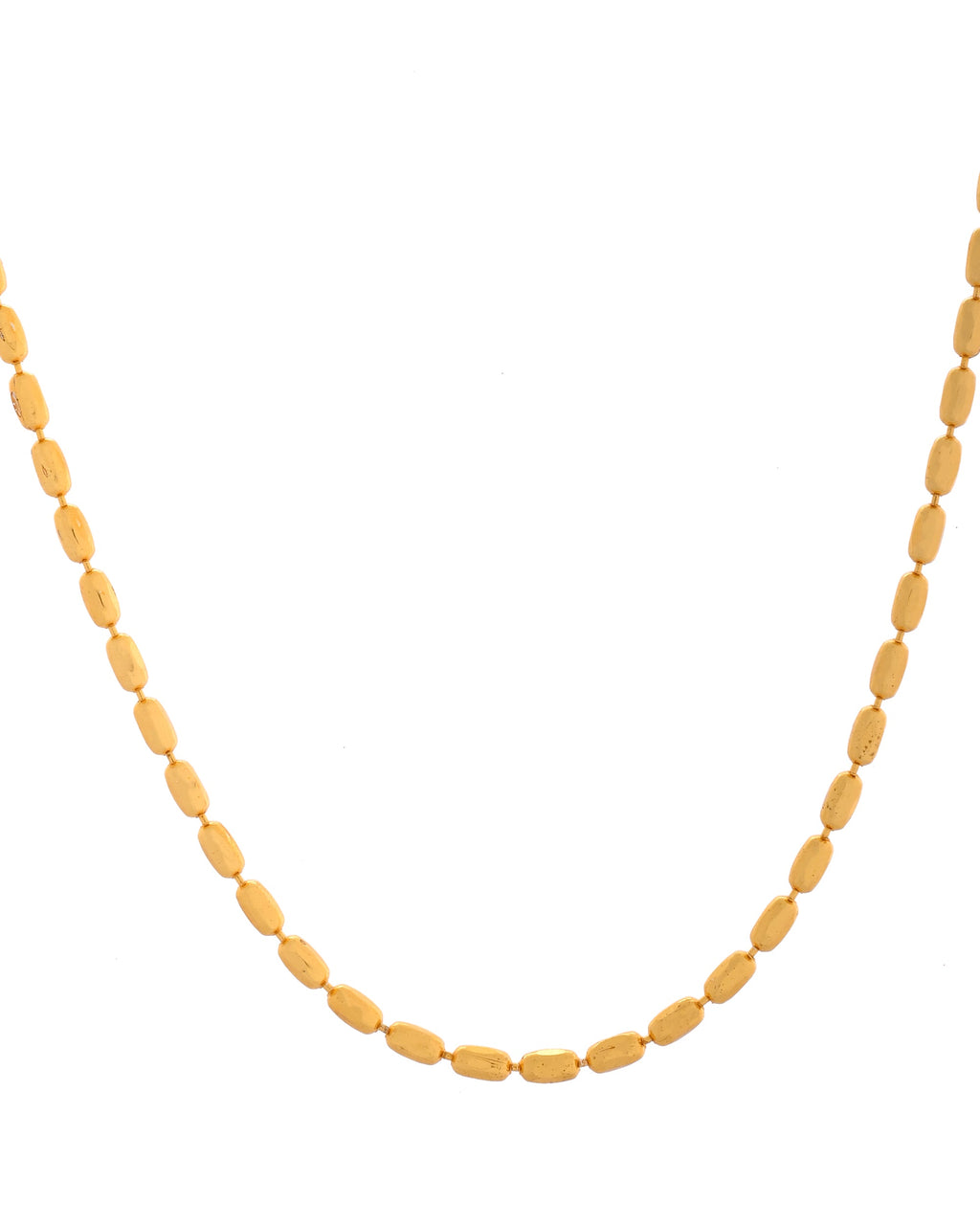VOJ Gold Polished Designer Stainless Steel Chain For Men | Grocsy