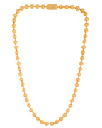 VOJ Gold Polished Ball Shaped Elegant Chain For Men | Grocsy