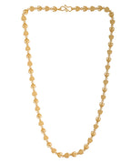 VOJ Women Gold Polished Heart Shaped Chain | Grocsy