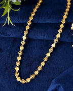 VOJ Women Gold Polished Heart Shaped Chain | Grocsy